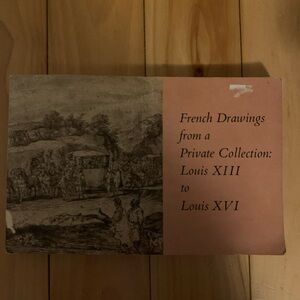 FRENCH DRAWINGS FROM A PRIVATE COLLECTION: LOUIS By Konrad; Jacoby Oberhuber
